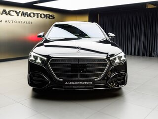 2026 Mercedes-Benz S-Класс 450 Long 4MATIC VII (W223) Рестайлинг, чёрный, 26280000 рублей, вид 2