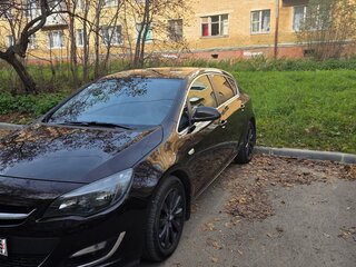 2014 Opel Astra J Рестайлинг, коричневый, 860000 рублей, вид 3