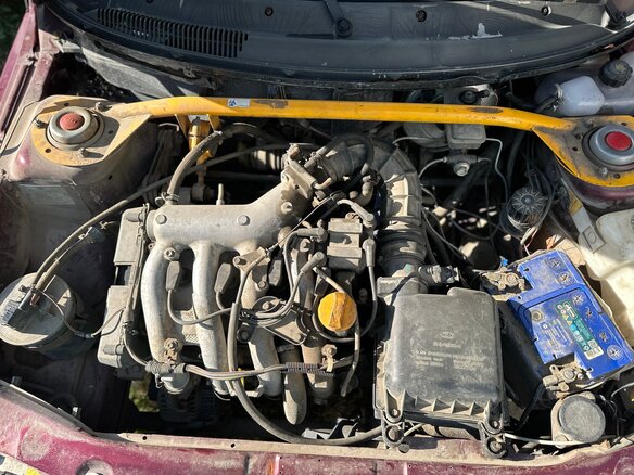 2004 Lada (ВАЗ) 2110, красный, 110000 рублей - вид 4