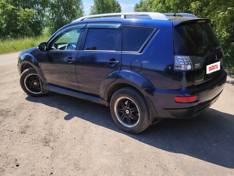 2010 Mitsubishi Outlander II Рестайлинг, синий, 840000 рублей, вид 3