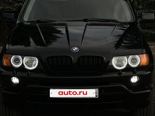 2001 BMW X5 3.0i I (E53), чёрный, 1000000 рублей, вид 1