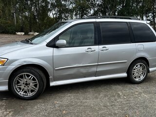 2001 Mazda MPV II (LW), серебристый, 399999 рублей, вид 5