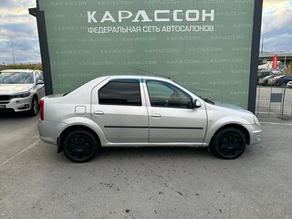 2013 Renault Logan I Рестайлинг, серый, 465000 рублей, вид 4