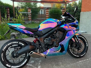 2023 Honda CBR 650R, фиолетовый, 1590000 рублей, вид 3