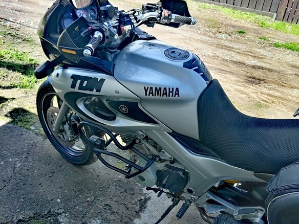 1998 Yamaha TDM850, серый - вид 5