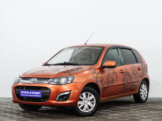 2013 Lada (ВАЗ) Kalina II, оранжевый, 529000 рублей, вид 3