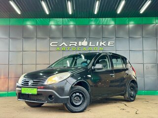 2012 Renault Sandero I, чёрный, 379000 рублей, вид 2