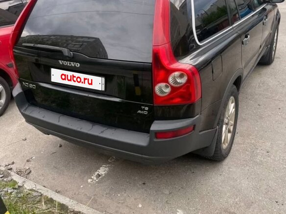 2004 Volvo XC90 I, чёрный, 779000 рублей - вид 1
