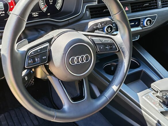 2021 Audi A5 40 TFSI II (F5) Рестайлинг, зелёный - вид 19