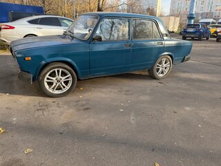 2009 Lada (ВАЗ) 2107, синий, 75000 рублей, вид 1