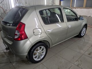 2014 Renault Sandero I, бежевый, 450000 рублей, вид 2