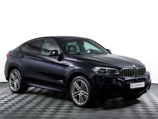 2017 BMW X6 40d II (F16), чёрный, 4519000 рублей, вид 3