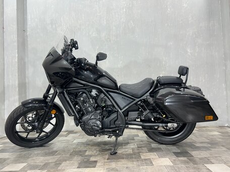 2023 Honda CMX 1100 Rebel, чёрный, 1095000 рублей, вид 2