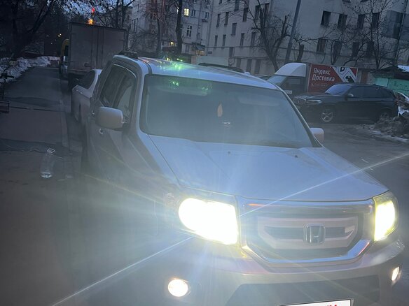 2008 Honda Pilot II, серебристый, 1020000 рублей - вид 3