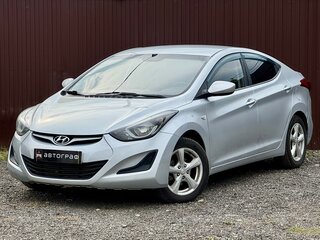 2015 Hyundai Elantra V (MD) Рестайлинг, серебристый, 849777 рублей, вид 1