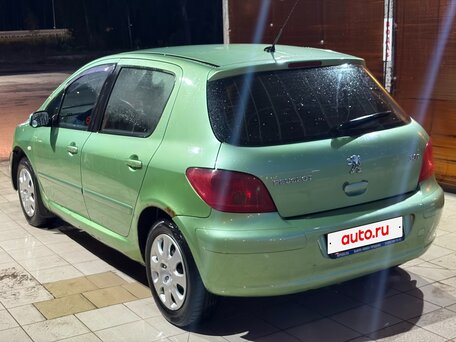 2004 Peugeot 307 I, зелёный, 199999 рублей, вид 2