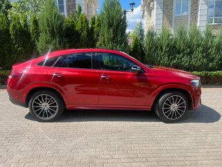 2021 Mercedes-Benz GLE Coupe 350 d II (C167), красный, 7600000 рублей, вид 1