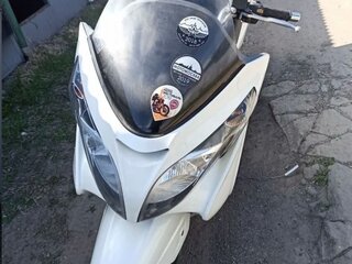 2008 Suzuki Burgman (SkyWave) 400, белый, 270000 рублей, вид 3