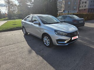 2024 Lada (ВАЗ) Vesta I Рестайлинг (NG), серебристый, 1520000 рублей, вид 3