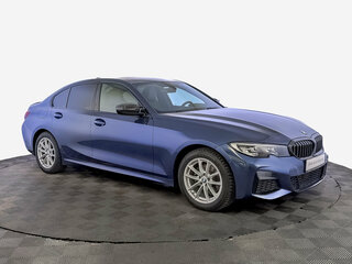 2020 BMW 3 серии 320i VII (G2x), синий, 3420000 рублей, вид 3