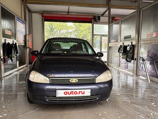 2008 Lada (ВАЗ) Kalina I, синий, 120000 рублей, вид 2