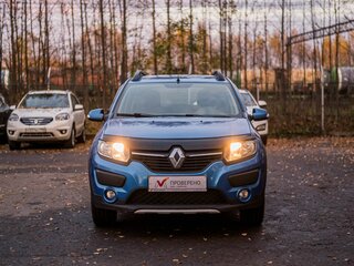 2016 Renault Sandero II, синий, 911000 рублей, вид 3