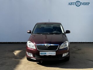 2012 Skoda Fabia II Рестайлинг, красный, 920000 рублей, вид 2
