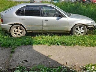 1996 Toyota Corolla VII (E100), серебристый, 70000 рублей, вид 3