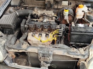 2008 Chevrolet Lanos I, чёрный, 150000 рублей, вид 4
