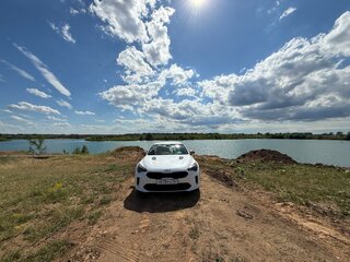 2018 Kia Stinger I, белый, 1800000 рублей, вид 1