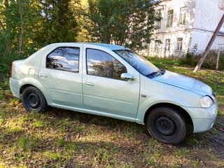 2007 Renault Logan I, зелёный, 195000 рублей, вид 4