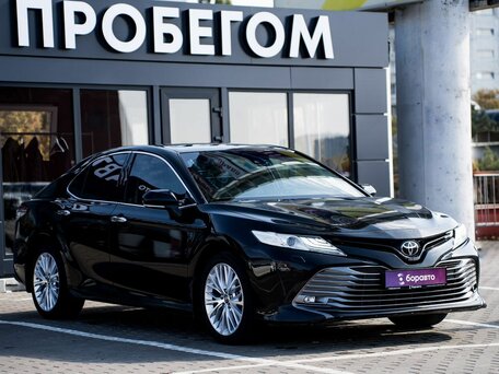 2020 Toyota Camry VIII (XV70), чёрный, 3000000 рублей, вид 3