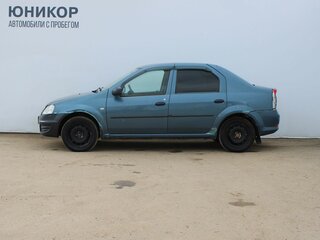 2010 Renault Logan I Рестайлинг, синий, 119000 рублей, вид 2
