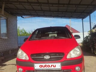 2008 Hyundai Getz I Рестайлинг, красный, 600000 рублей, вид 1