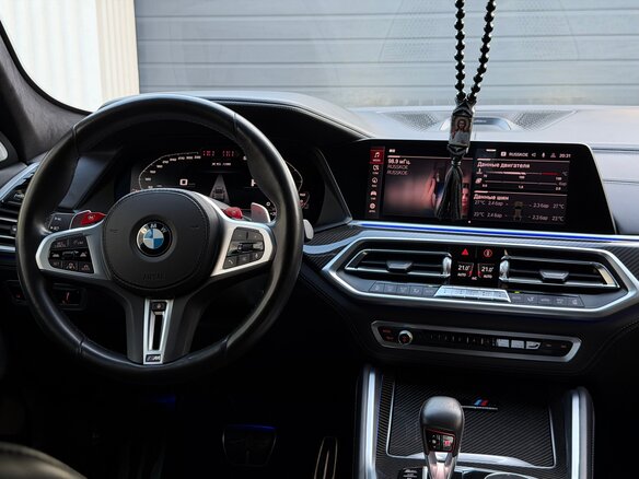 2020 BMW X6 M Competition III (F96), зелёный - вид 10