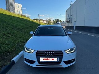 2013 Audi A4 IV (B8) Рестайлинг, белый, 1600000 рублей, вид 4