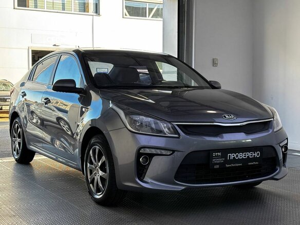 2019 Kia Rio IV, серый, 1149000 рублей - вид 2