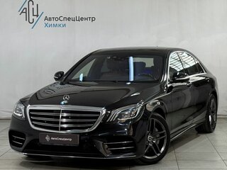 2018 Mercedes-Benz S-Класс 350 d Long VI (W222, C217) Рестайлинг, чёрный, 5099800 рублей, вид 1