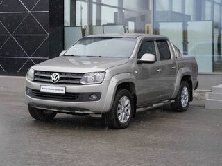 2012 Volkswagen Amarok Double Cab full-time I, бежевый, 1800000 рублей, вид 1
