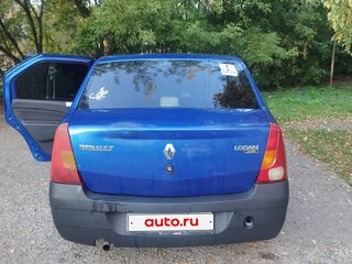 2007 Renault Logan I, синий, 320000 рублей, вид 4