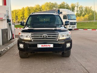 2014 Toyota Land Cruiser 200 Series Рестайлинг 1, чёрный, 3500000 рублей, вид 2