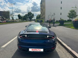 2020 Porsche 911 Carrera 4S VIII (992), синий, 13000000 рублей, вид 4