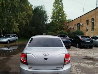 2013 Lada (ВАЗ) Granta I, серебристый, 400000 рублей, вид 3