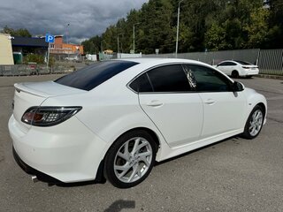 2012 Mazda 6 II (GH) Рестайлинг, белый, 1350000 рублей, вид 2