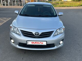 2012 Toyota Corolla X (E140, E150) Рестайлинг, серебристый, 1120000 рублей, вид 1