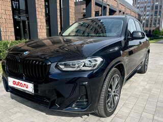 2022 BMW X3 30i xDrive III (G01) Рестайлинг, чёрный, 4490000 рублей, вид 1