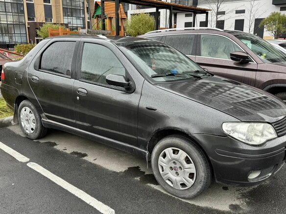 2008 Fiat Albea I Рестайлинг, серый, 200900 рублей - вид 1