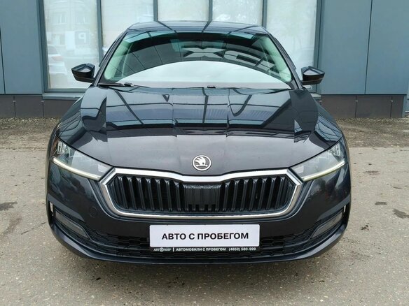 2021 Skoda Octavia IV (A8), чёрный, 1739000 рублей - вид 1
