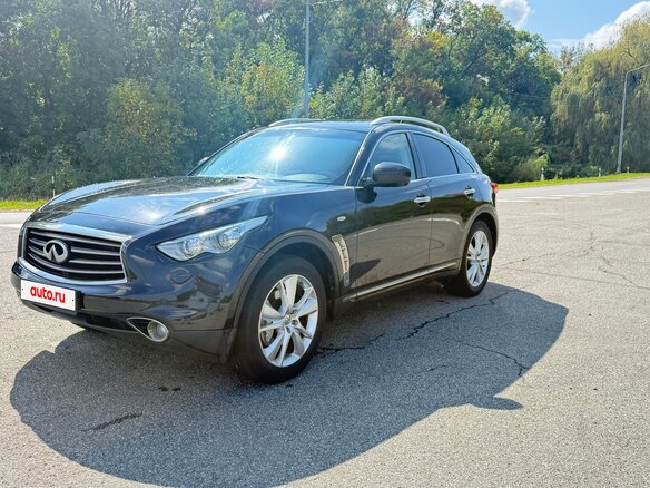 2012 Infiniti FX FX37 II (S51), чёрный