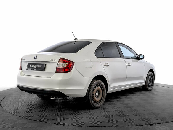 2019 Skoda Rapid I Рестайлинг, белый, 1235000 рублей - вид 4